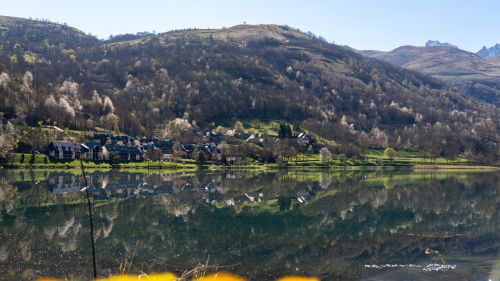 village de Loudenvielle dans les Pyrénées