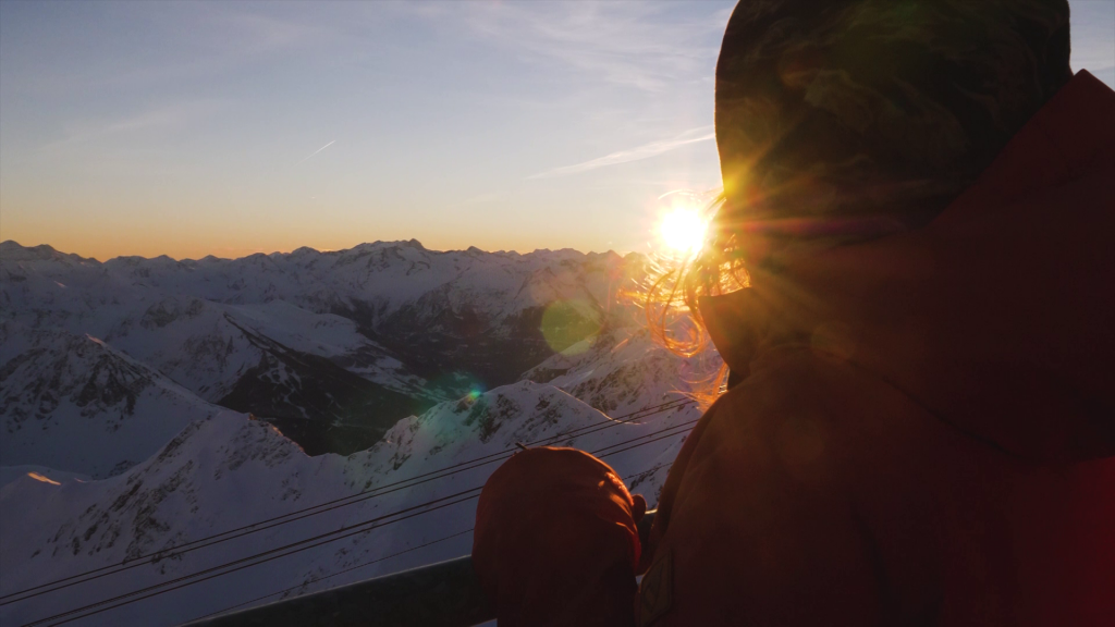 coucher du soleil au pic du midi