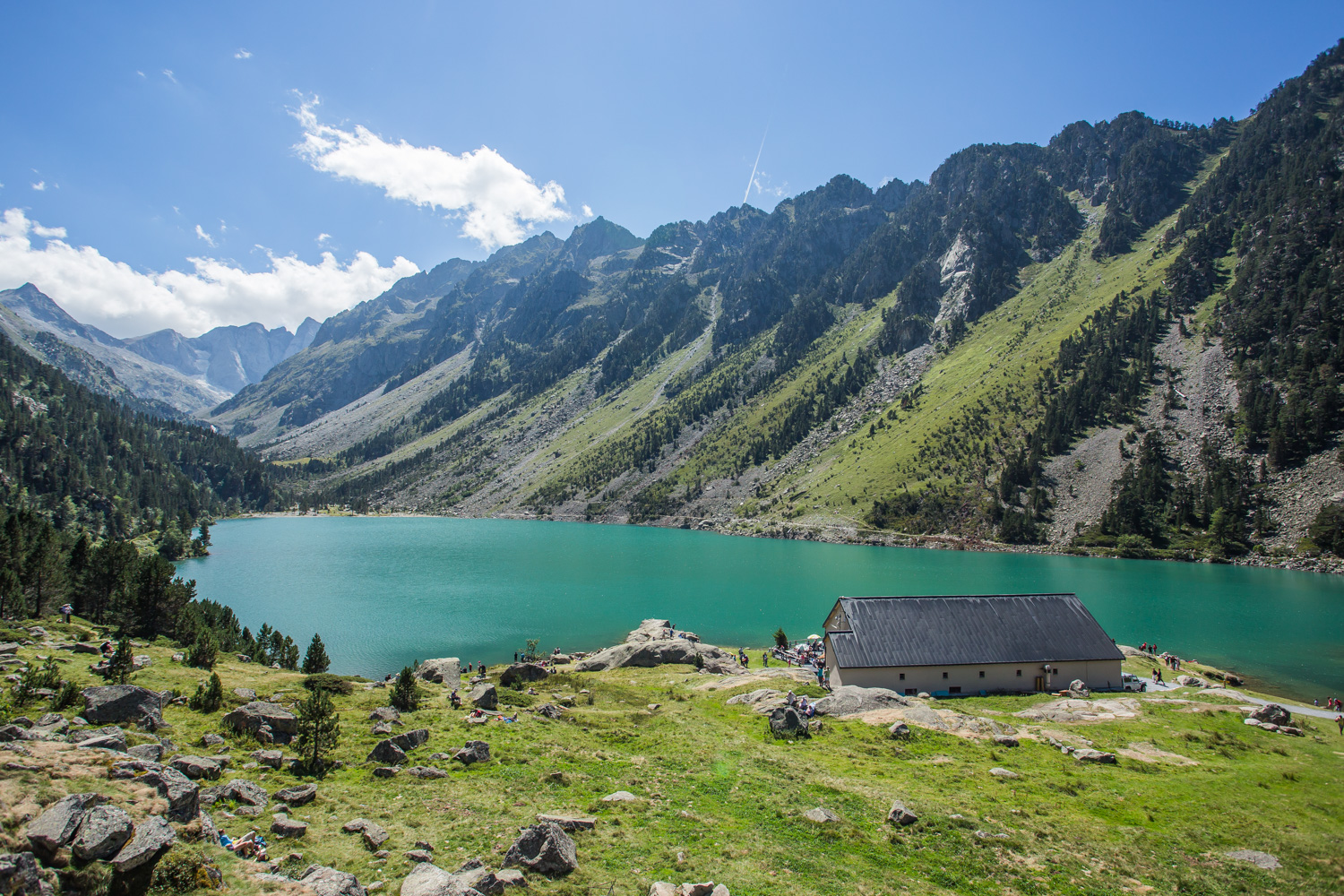 balade au lac de gaube en ete