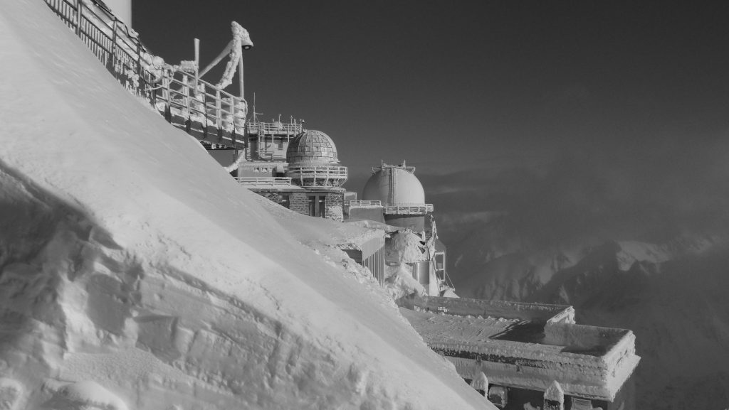 Pic du Midi black & white