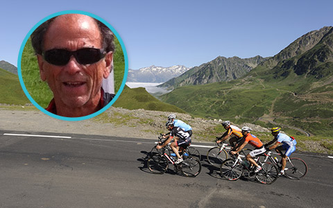 montee du col de peyresourde a velo