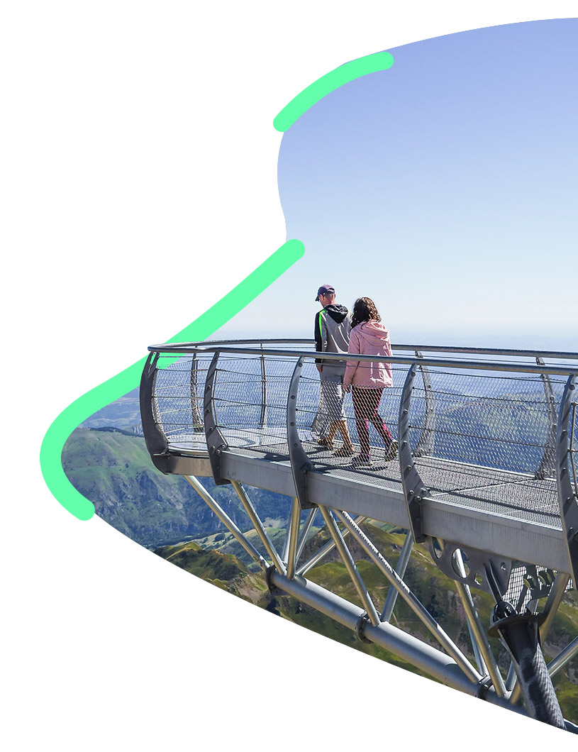 Ponton dans le ciel - Pic du Midi