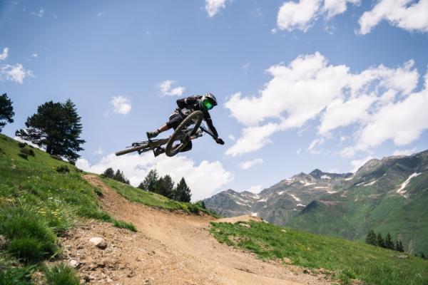 Piste DH au Grand-Tourmalet